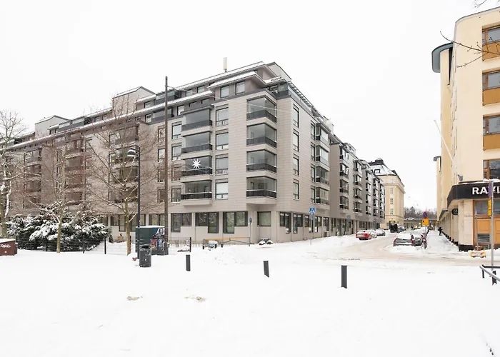 Private Flat, Balcony & Spacious Bathroom, Seamless Check In Apartmán Helsinky