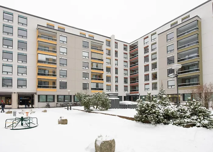 Private Flat, Balcony & Spacious Bathroom, Seamless Check In Apartmán Helsinky