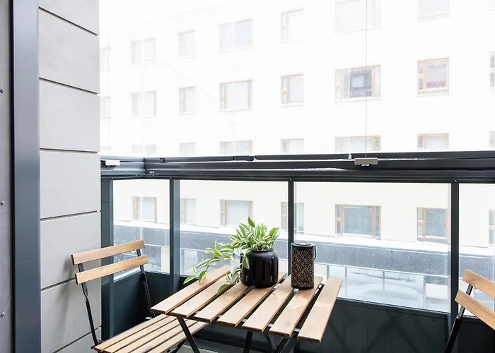 Apartmán Private Flat, Balcony & Spacious Bathroom, Seamless Check In Helsinky